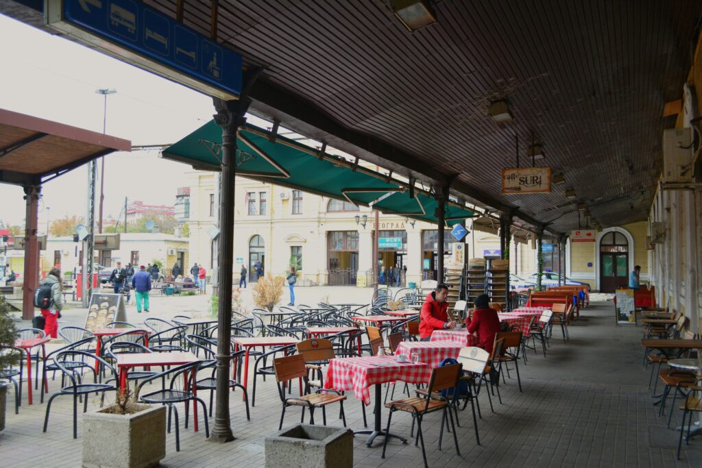 Hauptbahnhof in Belgrad