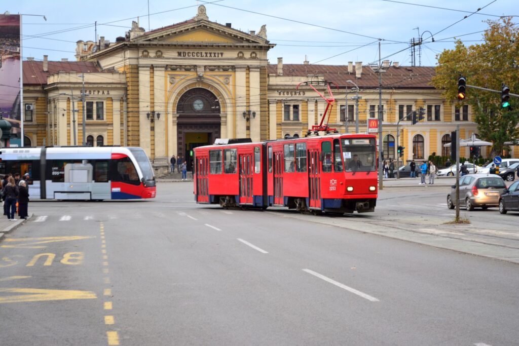 Hauptbahnhof in Belgrad