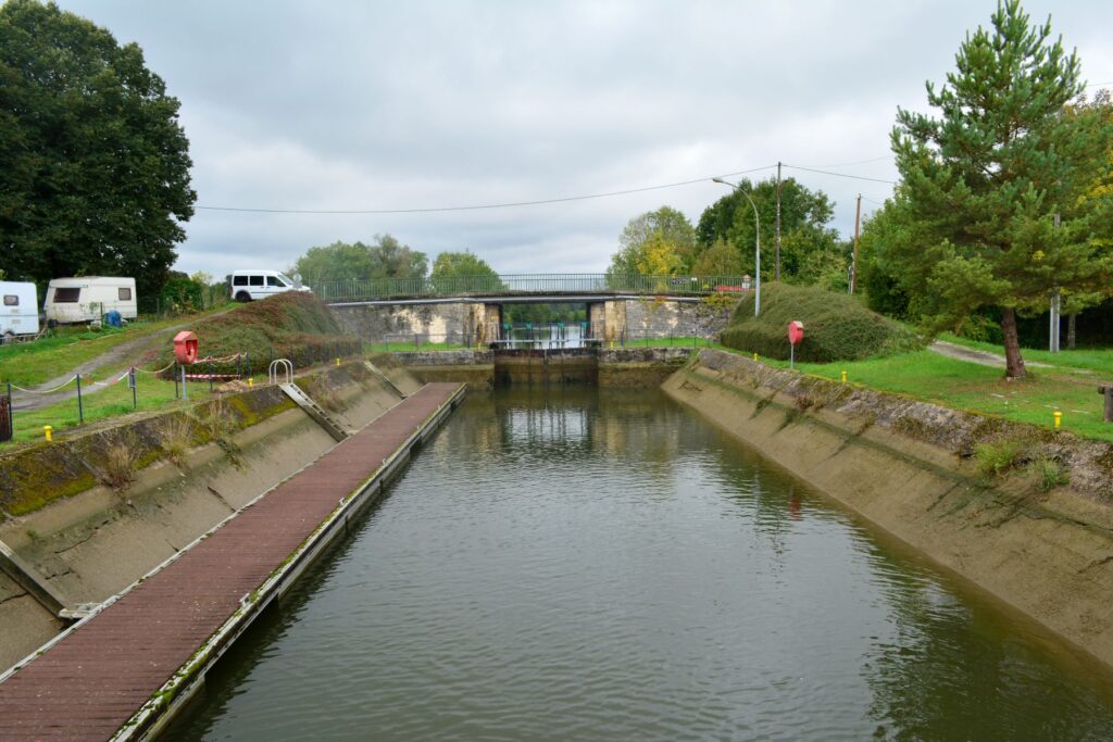Schleuse 24 am Canal de l’Est
